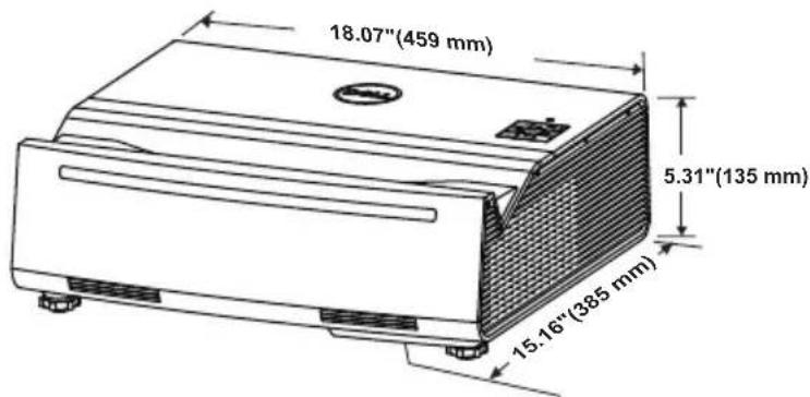DELL S718QL Advanced - Replacing the Remote Control Battery - 4