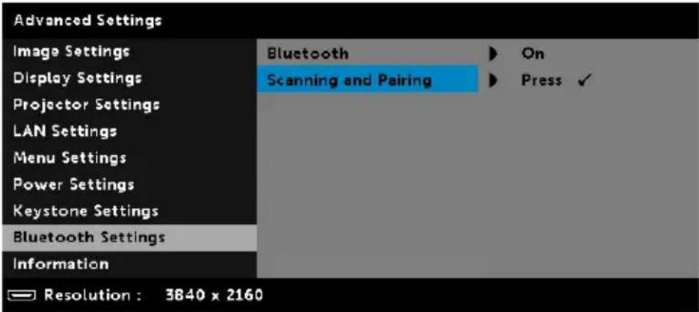 DELL S718QL Advanced - Connecting to Bluetooth Speaker - 3