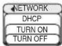 3M X80 - NETWORK Menu - 5