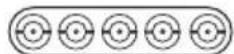 3M X80 - ■ If using a BNC input - 1