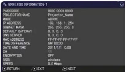3M X46i - NETWORK menu - 2