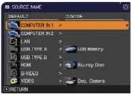 3M X46i - SCREEN menu - 1