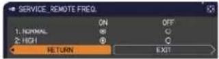 3M X46i - OPTION menu - 1
