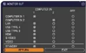 3M X46i - SETUP menu - 1