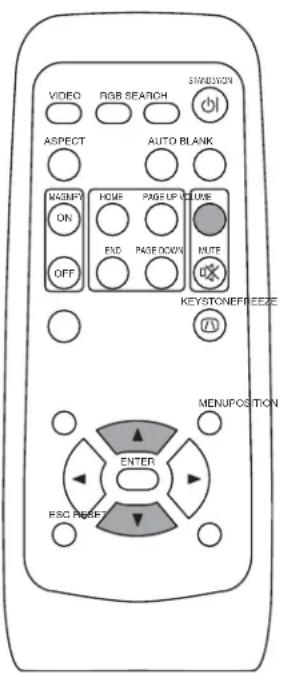 3M MP7650 - ADJUSTING THE VOLUME - 1