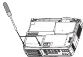 3M MP7650 - Replacing the lamp - 4
