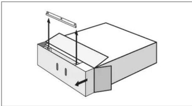 3M 9000PD - Installing the Wall Bracket Unpacking Wall Bracket and Hardware - 1