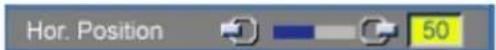 DELL 2200MP - Hor. Position (Horizontale Bildlage) - 1