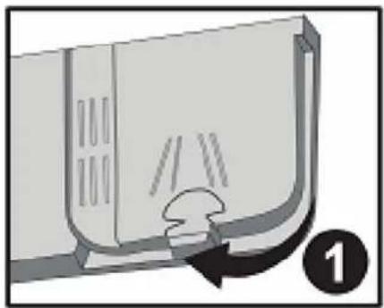 VESTEL ABX-402 E - Filling the detergent compartment - 1