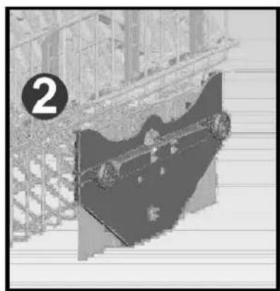 VESTEL ABX-402 E - Top basket height adjustment while it is full - 3