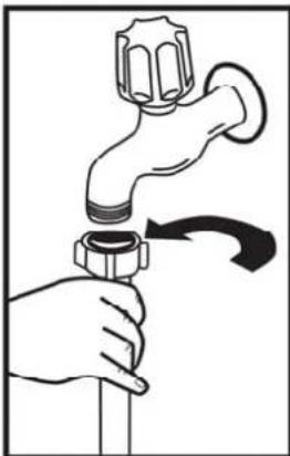 VESTEL ABX-402 E - Water connection - 1