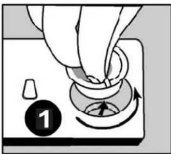 VESTEL ABW-301 E - Filling with rinse aid and making the setting. - 1