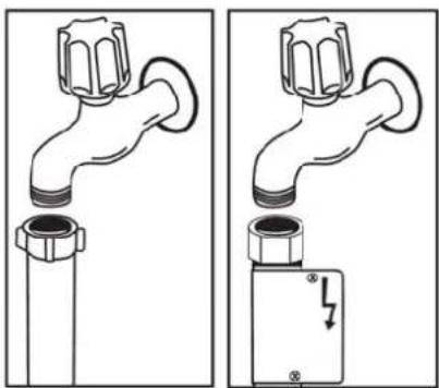 VESTEL ABW-301 E - Water inlet hose - 1