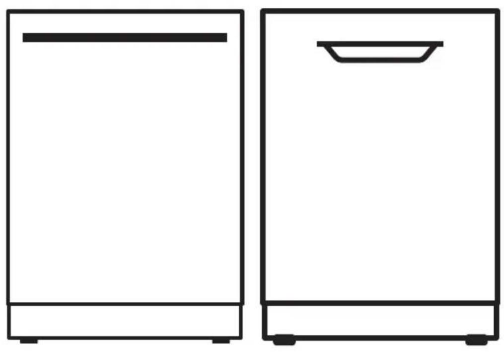INSIGNIA NS-DWR2BS8 - Top Control Dishwasher - 1