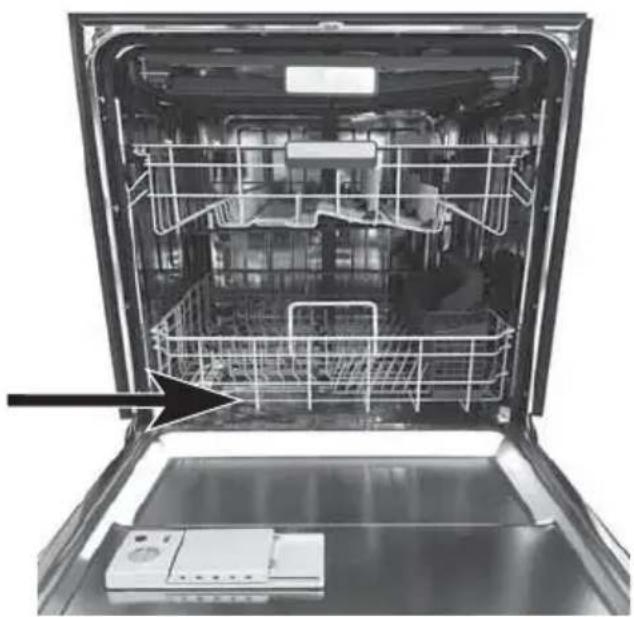 INSIGNIA NS-DWR2BS8 - Cleaning the filters - 1