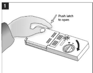 DELONGHI DEDW645W - Adding detergent to Dishwasher - 1