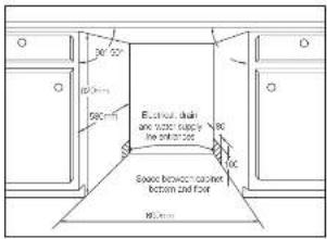 30" 20" 50" mm 50mm Buccarat, drain and water supply the door and floor 80" 100" Sweed between cylinder bottom and floor 100mm