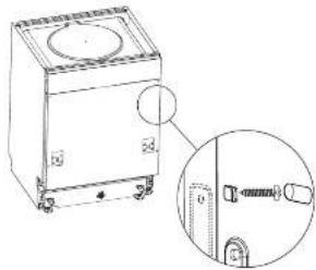 DELONGHI DEDW645W - Securing the Dishwasher - 1