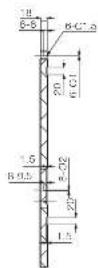 DELONGHI DEDW645W - Aesthetic Fascia Panel Dimensions and installation - 2