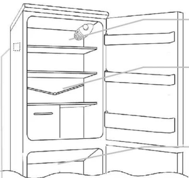 HAIER JRN-160AA - DEZGHETAREA FRIGIDERULUI SI CONGELATORULUI - 1