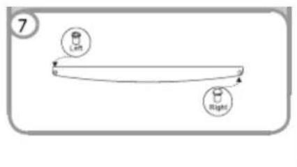 HAIER HBM-446W - AZ AJTÓ NYITÁSI IRÁNYÁNAK A CSERÉJE - 5