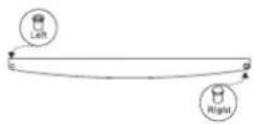 HAIER HBM-446W - INVERTIRE L'APERTURA DEGLI SPORTELLI - 8