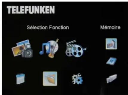 TELEFUNKEN DPF 9331 - Kopiëren van foto's naar het interne geheugen - 1