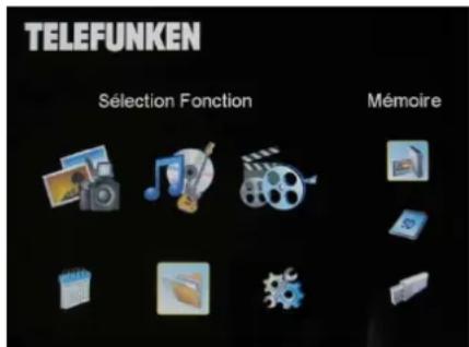 TELEFUNKEN DPF 9331 - Copia de fotos en la memoria interna - 1