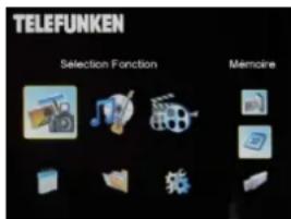 TELEFUNKEN Selection Fonction Mémoire