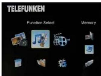 TELEFUNKEN Function Select Memory