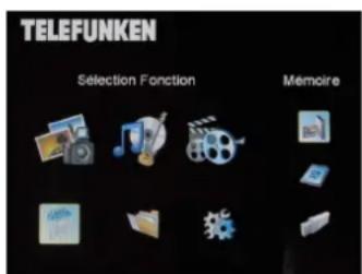 TELEFUNKEN DPF 9331 - Configuración del calendario - 1