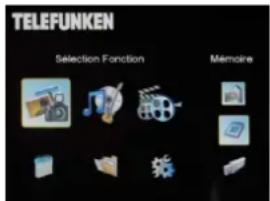 TELEFUNKEN Selection Fonction Mémoire
