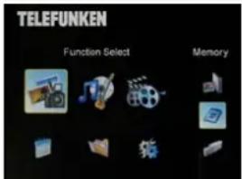 TELEFUNKEN Function Select Memory