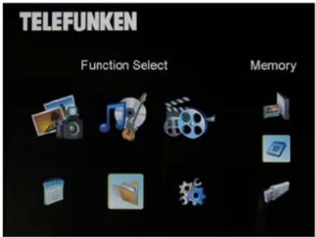 TELEFUNKEN Function Select Memory