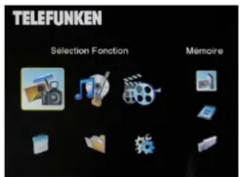 TELEFUNKEN Sélection Function Mémoire