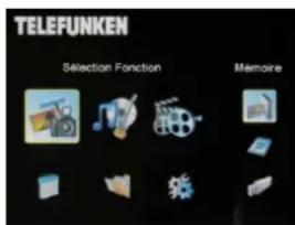 TELEFUNKEN Sélection Function Mémoire