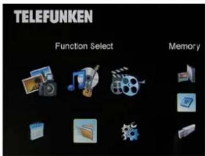 TELEFUNKEN Function Select Memory