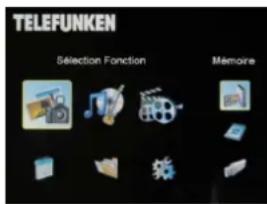 TELEFUNKEN Sélection FONCTION Mémoire