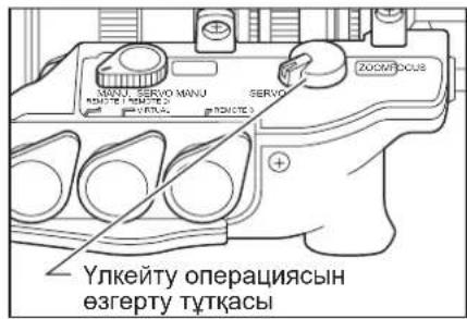 MINI, SERVO MANU SERVO ZOOMFOCUS Улкейту операциясын езгерту түткасы