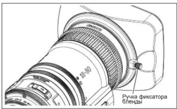 18-80 Ручка фиксатора бленды