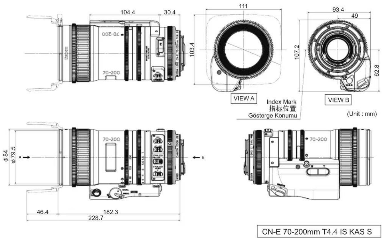 CANON CN-E70-200MM T4.4 L IS KAS S - EAC - 2