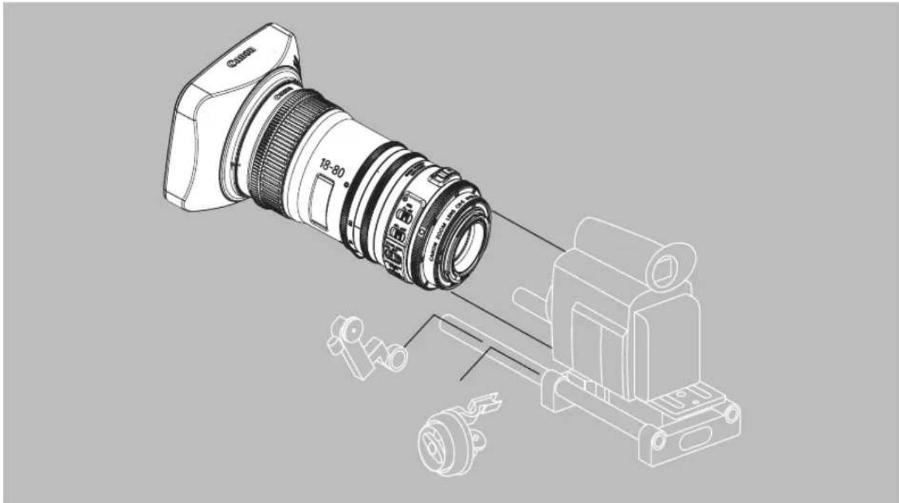 CANON CN-E70-200MM T4.4 L IS KAS S - 3- 4. 可以利用的附件 - 1