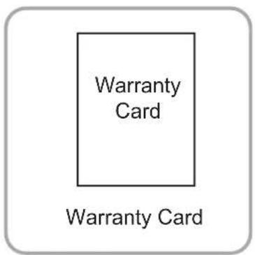 Warranty Card Warranty Card