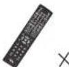 VIVO LCDTV55FHD - The remote control doesn't work - 1