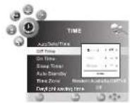 VIVO LCDTV55FHD - Time - 2