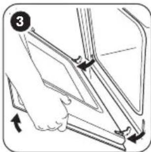 ZANKER KOB25622XK - De ovendeur reinigen - 4