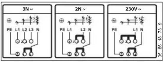 JUNO JH094C7 - Connecting the terminal board - 2