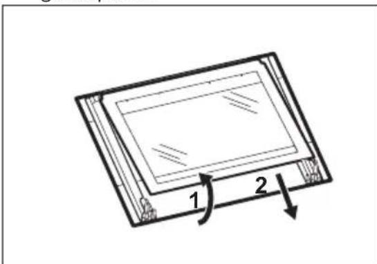 JUNO JH094C7 - Cleaning the oven door - 9