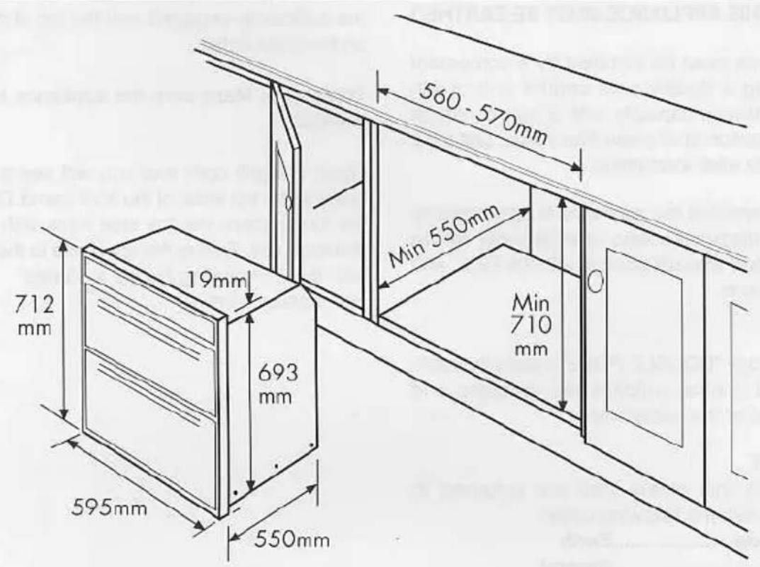 Diplomat ADP4522 - Method 3: Housing unit with internal height of 710 mm or more. - 1