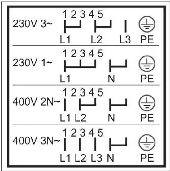 JUNO JH060B5 - Connecting the terminal board - 2